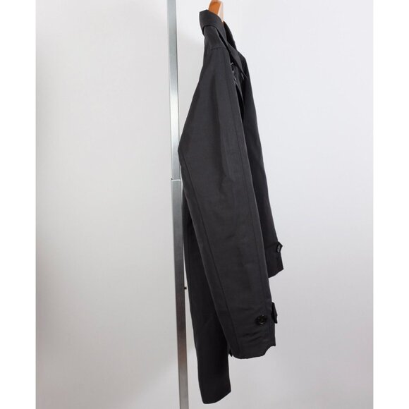 Burberry Prorsum London windbreaker coat sz Medium Nova Check lined black - Picture 5 of 9